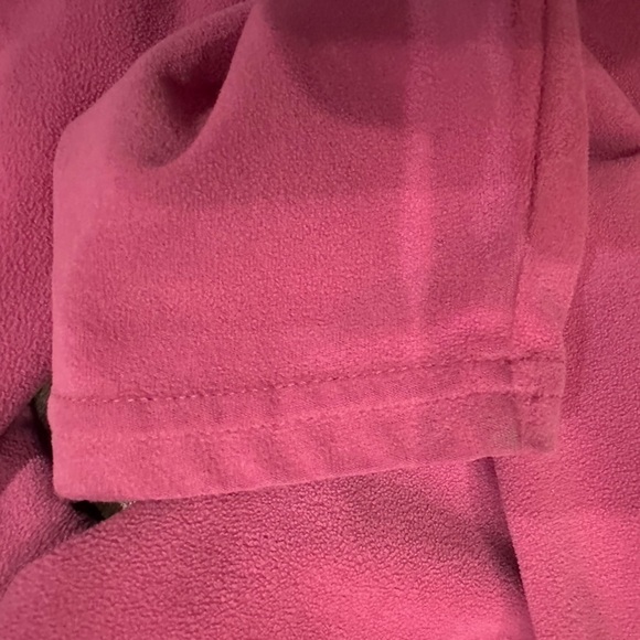The North Face Jacket S Pink Fleece 1/4 Zip Mock Neck Lightweight Womens Rose - Picture 12 of 13